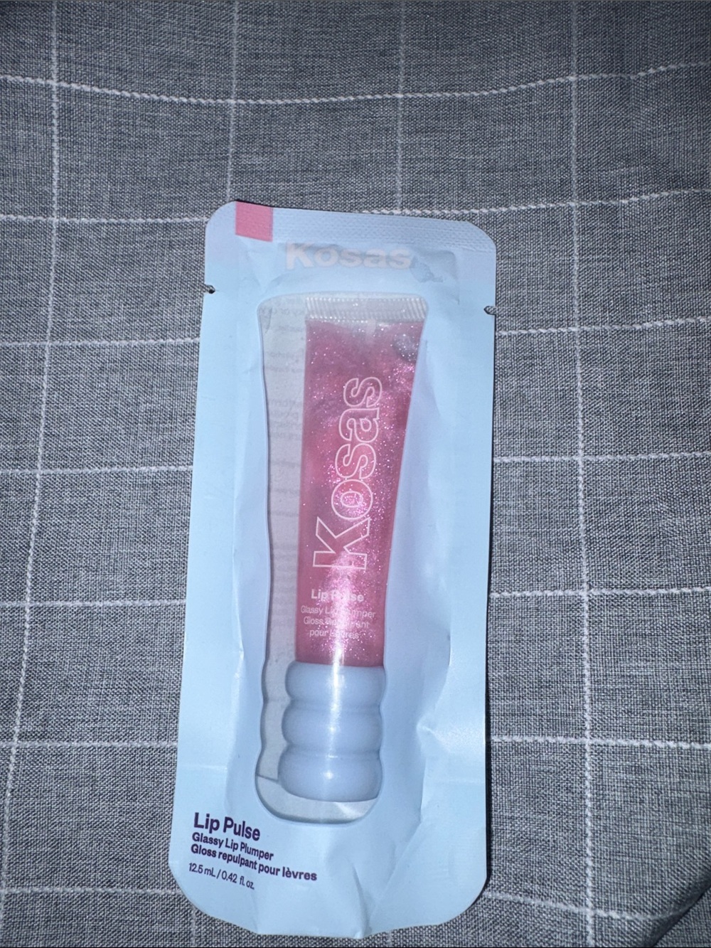 Kosas Lip Pulse Glossy Plumper — Shimmery Pink